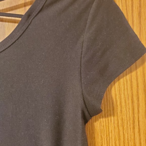 COPY - NWT NO BOUNDARIES TOP black shirt Juniors size large - Picture 6 of 11